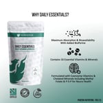 Daily Essentials 120 Tablets Multivitamin and Mineral with Folate D3 K2 P-5-P