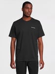 Columbia Mens Explorers Canyon Back SS Tee - Black, Black, Size 2Xl, Men