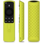 Almiao Remote Case Cover for Fire TV Stick 4K, Fire TV Stick (2nd Gen), Fire TV (3rd Gen) Anti-Slip Shockproof Silicone Remote Protective Case Compatible with All-New 2nd Gen Alexa Voice Remote(Green)