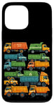 iPhone 13 Pro Max MALLARE HONFE Garbage Trucks Case