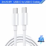 Xiaomi-Adaptateur USB Type C vers prise audio 3.5mm,câble pour écouteurs,Mi 12t 12 11 10T Pro Lite ultra 12X,casque F3 Sub,décodage noir 5 - Type c to c 2m(6.6ft)