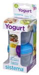 2x Sistema to go Yogurt Container Pot Fruit Cereal Oatmeal Jar Holder 150ml