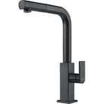 Franke Black Kitchen Sink tap spout Mythos Pull Stainless Steel 115.0550.442