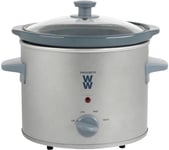 PROGRESS By WW EK5305WW Slow Cooker - Grey, Silver/Grey