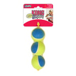 KONG Ultra SqueakAir Ball - Ekonomipack: 9 bollar stl. M