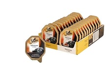 Sheba Sélection en Sauce avec Savoureux Agneau et Poulet 85 g - Nourriture pour Chat - 22 Packs