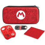 PDP Housse De Protection Starter Kit Mario Édition Pour Nintendo Switch