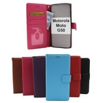 New Standcase Wallet Motorola Moto G50 Lila