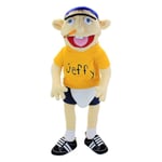 60cm Jeffy Hat Hand Puppet Jeffy Plyschdocka Cosplay Leksak Spel Fylld Docka Julgåvor för Barn