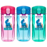 Sistema Hydrate Quick Flip 520 Ml Drikkeflaske - Rosa, grønn, blå, lilla - 520 ml