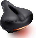 Comfortable Gel Bike Seat - Universal Waterproof Cushion for MTB/Road/Spin Bikes