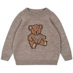 Konges Sløjd Billi Stickad Blus Teddy Bear | Brun | 12 months