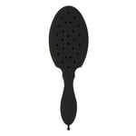 Hiusharja Wet Brush Backbar Detangler Black