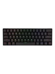 Thock Compact - keyboard - 60% - black - Tastatur - Sort