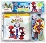 Phidal Publishing (Created by) Spidey and his Amazing Friends: Bath Time Books: with Suction Cups Mesh Bag