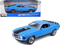 FORD MUSTANG MACH I 428 1970 BLUE MAISTO 31453 1/18 SPECIAL EDITION