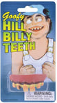 HILL BILLY REDNECK GROSS ROTTEN FAKE TEETH MENS WOMENS FUNNY FANCY DRESS PROP