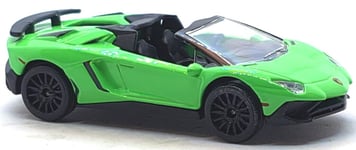 Majorette Lamborghini Aventador SV Green Street Cars 1:64 Scale 3 Inch Toy Car