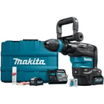 Perforateur-burineur sds+ 40V Max xgt Makita avec 2 batteries 40V 4.0Ah - chargeur - Bluetooth - MakPac - DC40RA - HR005GM202