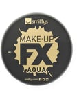 Smiffys Make-Up FX, Black Aqua Face and Body Paint, 16ml, Water Based, Cosmetics and Disguises Fancy Dress, Cosmetic Dress Up Cosmetics & Disguises.