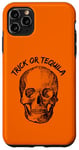 Coque pour iPhone 11 Pro Max Trick Or Tequila Fête d'Halloween vieilli