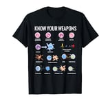 Know Your Weapons Virus And Germs Biologist Warfare T-Shirt