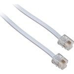 Telepatch-kabel RJ11-RJ11, 3M, hvit