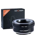 K&F Concept Adapter, M42 Lenses to Sony E NEX