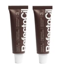 RefectoCil - 2 x Eyelash and Eyebrow Color Natural Brown 3