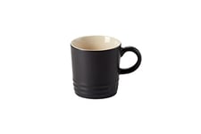 Le Creuset Tasse à Expresso en Céramique, 100 ml, Noir Mat, 70305100000099