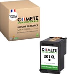 Fabriqué en France 301XL 1 Cartouche d'encre Compatible avec HP 301 XL sans Affichage du Niveau d'encre pour Cartouche HP 301(Noir)