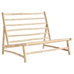 Lounge-Tuoli Bambu 100 cm, Luonnonvärinen