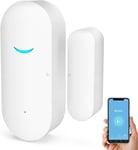 WiFi Door and Window Sensors,Tuya Smart Alarm with Free Notification APP Control