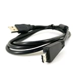 VMCMD3 VMC-MD3 VMC MD3 câble de données USB, pour Sony W350 W360 W370 W380 W390 HX9 HX7 WX7 TX100 TX10 H70 WX9 WX10 - SJX0309B01371