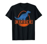 Disney Pixar Cars Dinoco Gas Station Distressed Logo T-Shirt