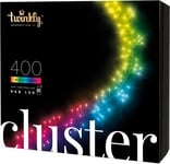 Twinkly Cluster 400 LED RGB, Dense Strip of LED Lights, in- and Outdoor Smart 6m