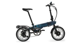 Velo electrique pliant supra 4 0  tech navy   roues 16