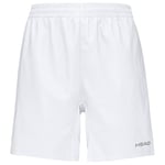 HEAD Club Bermudas B Shorts Garçon Blanc FR : L (Taille Fabricant : L)