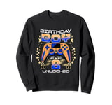 8th Birthday Gaming Gift Boy Age 8 Year Old Gamer Son Sweatshirt