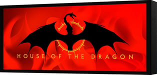 Game of Thrones House of the Dragon Targaryen lampa