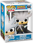 SONIC 30TH - Figurine FUNKO POP N° 633 - Silver the Hedgehog