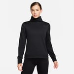 Nike Swift Element Turtleneck Midlayer Str. M - Svart Trøye for Løping og Trening