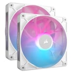 CORSAIR RX RGB Series, iCUE LINK RX140 White, 140mm Fan, Dual Fan Kit - CO-9051024-WW