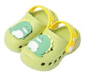 Meik Mangni Sabots et Mules Enfant Sandales de Plage Fille Garçon Respirante Pantoufles Maison Chaussures de Jardin Clog Vert 28.5/29 EU