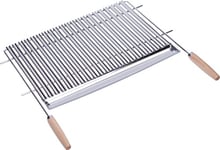 IMEX EL ZORRO 71653-Grill pour Barbecue-Acier Inoxydable 80 x 44 cm