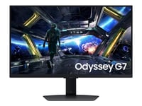 Samsung Odyssey G7 S27dg702eu - G70d Series - Led-Skjerm - Smart - Gaming - 27" - 3840 X 2160 4K Uhd (2160P) @ 144 Hz - Fast Ips - 350 Cd/M² - 1000:1 - Displayhdr 400 - 1 Ms - 2Xhdmi, Displayport - Høyttalere - Svart