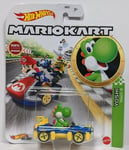 Yoshi Kart Mach 8 Die Cast Super Mario 1:64 5cm Hot Wheels