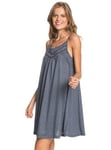 Roxy Womens Rare Feeling Strappy Dress, Blue, S EU