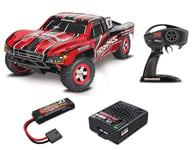 Traxxas 70054-8 Slash 1/16 4x4 Short-Course RTR + Battery & USB Charger Red