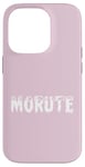 Coque pour iPhone 14 Pro Morute Aesthetic Poupée effrayante + Adorable Horreur Goth Crocs